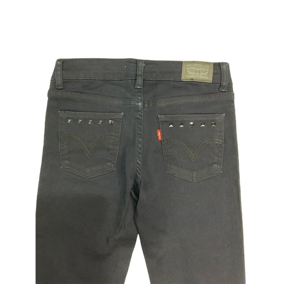 LEVI’S STUDDED 710 SUPER SKINNY JEANS - Picture 4 of 5